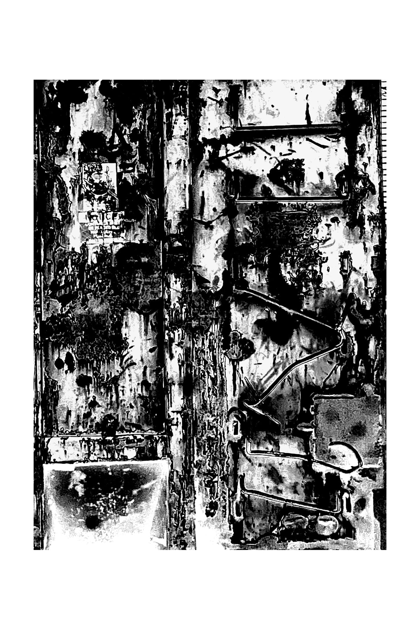 Black and White Abstract